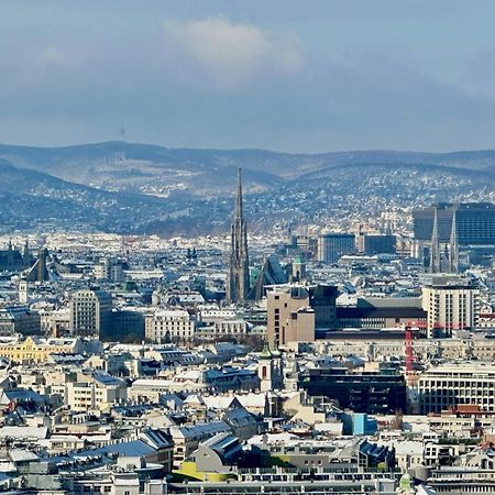 Triiiple Level 31 - Sonnenwohnen Apartment Mit Fantastischem Ausblick Und Parkplatz 비엔나 외부 사진