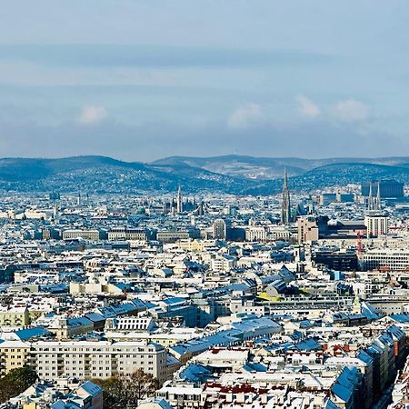 Triiiple Level 31 - Sonnenwohnen Apartment Mit Fantastischem Ausblick Und Parkplatz 비엔나 외부 사진